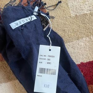 Brand new Jaeger scarf size wms (2’x6’) originally $360